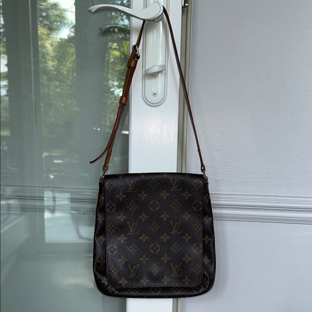 Louis Vuitton Dark Brown Monogram Messenger Bag